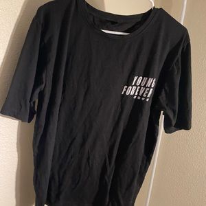 BTS Young Forever Black T-Shirt Unisex Medium